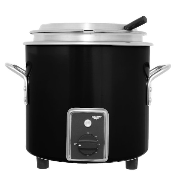 Vollrath Co Vollrath Retro Stock Pot Kettle Rethermalizer, 7 Quart, Black Black Finish 7217760 - main
